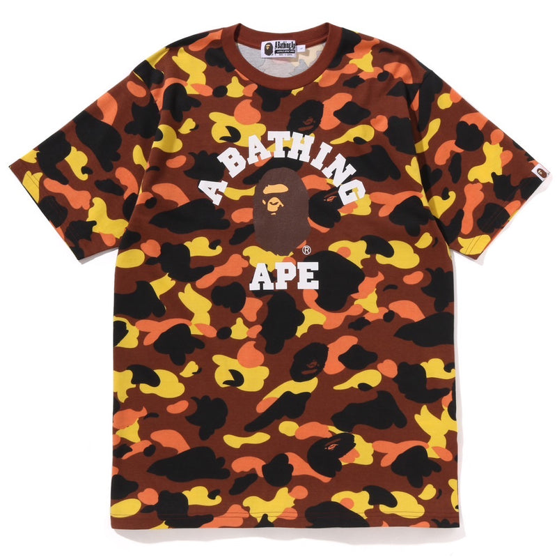 A BATHING APE 1ST CAMO COLLEGE TEE