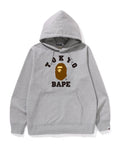 A BATHING APE TOKYO COLLEGE PULLOVER HOODIE ( Tokyo Limited )