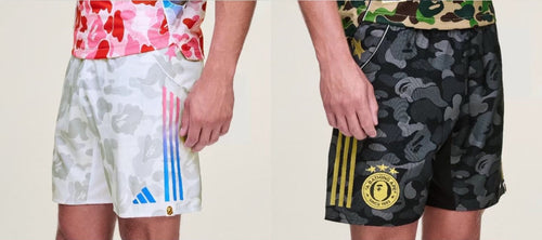 A BATHING APE BAPE x ADIDAS - FB SHORTS