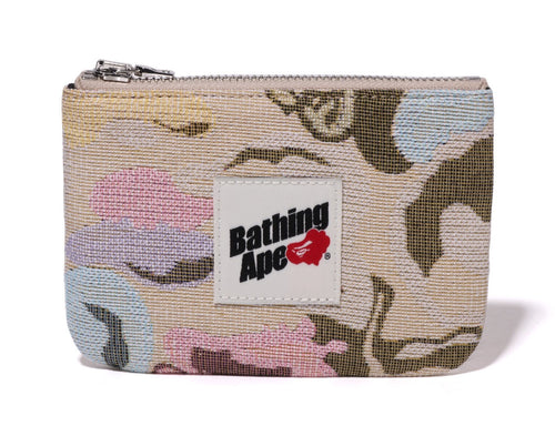 A BATHING APE BAPE ART CAMO POUCH