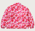 A BATHING APE ABC CAMO REVERSIBLE DOWN JACKET