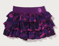 A BATHING APE Ladies' COLOR CAMO RUFFLE SWEAT SKIRT