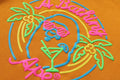 A BATHING APE BAPE KIDS NEON APE HEAD BODYSUIT