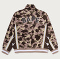 A BATHING APE COLOR CAMO MESH RELAXED FIT TRACK JACKET