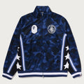 A BATHING APE COLOR CAMO MESH RELAXED FIT TRACK JACKET
