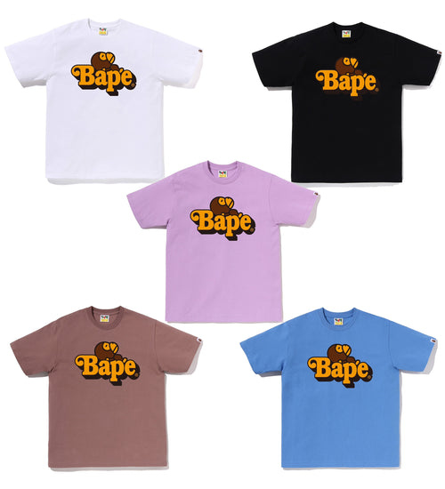 A BATHING APE MILO ON BAPE TEE