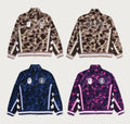 A BATHING APE COLOR CAMO MESH RELAXED FIT TRACK JACKET