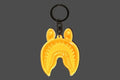 A BATHING APE SHARK REFLECTIVE KEYCHAIN