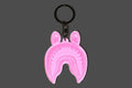 A BATHING APE SHARK REFLECTIVE KEYCHAIN
