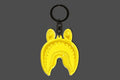 A BATHING APE SHARK REFLECTIVE KEYCHAIN