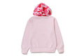 A BATHING APE Ladies' ABC CAMO LOGO WITH BABY LISA PULLOVER HOODIE