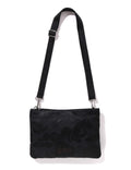 A BATHING APE TONAL SOLID CAMO SHOULDER POUCH