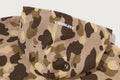 A BATHING APE COLOR CAMO HEAVY WASHED CROPPED FIT ZIP HOODIE