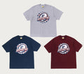 A BATHING APE BAPE TWIN STA LOGO RELAXED FIT TEE