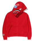 A BATHING APE SHARK FULL ZIP KNIT HOODIE