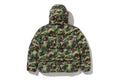 A BATHING APE ABC CAMO DOWN JACKET