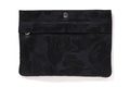 A BATHING APE TONAL SOLID CAMO SHOULDER POUCH