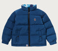 A BATHING APE BAPE KIDS ABC CAMO REVERSIBLE DOWN JACKET