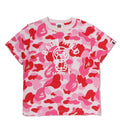 A BATHING APE BAPE KIDS ABC CAMO BABY MILO COLLEGE TEE