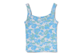 A BATHING APE Ladies' BABY LISA ABC CAMO TANK TOP
