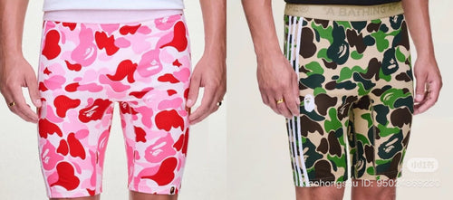 A BATHING APE BAPE x ADIDAS - FB TIGHTS