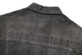 A BATHING APE DISTRESSED 13oz DENIM TRACKER JACKET