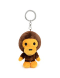 A BATHING APE BABY MILO STORE BABY MILO PLUSH DOLL KEYCHAIN