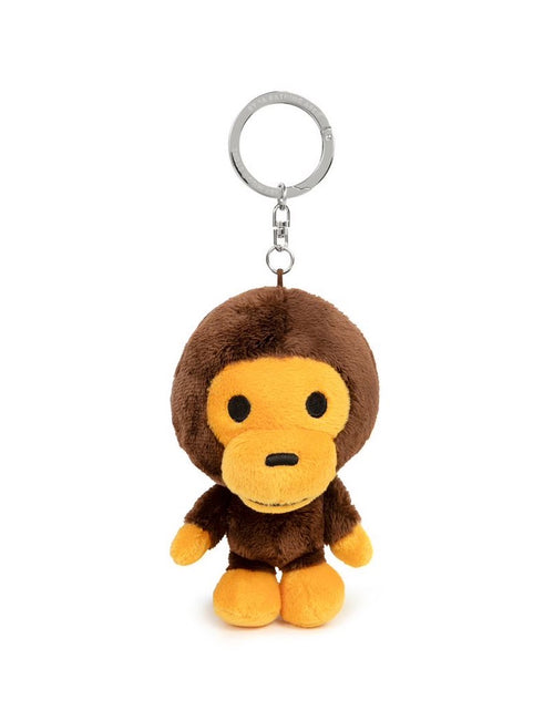A BATHING APE BABY MILO STORE BABY MILO PLUSH DOLL KEYCHAIN