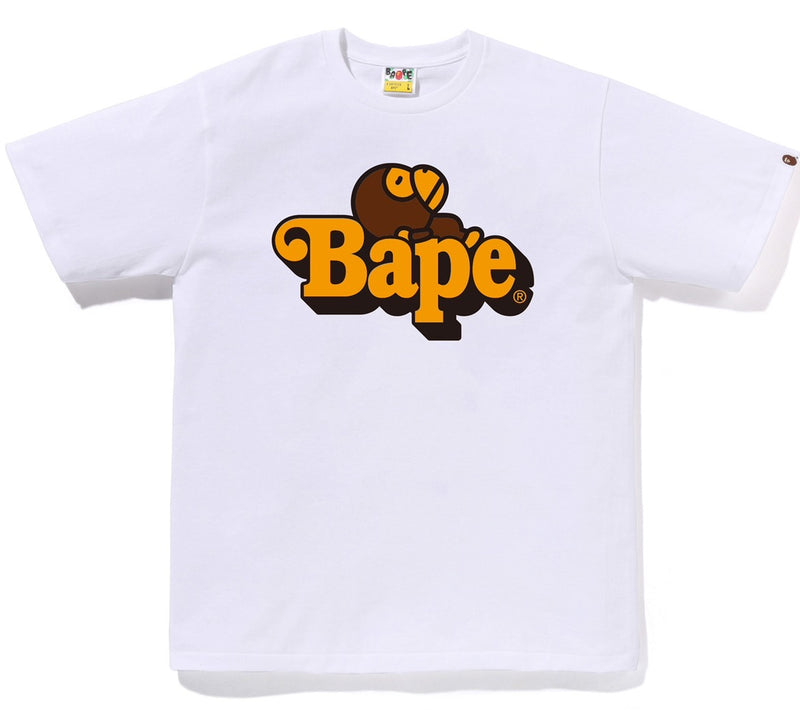 A BATHING APE MILO ON BAPE TEE