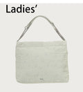 A BATHING APE Ladies' DENIM CAMO QUILTING CHAIN HANDLE TOTE BAG
