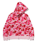 A BATHING APE ABC DOT SHARK FULL ZIP HOODIE