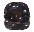 A BATHING APE ABC DOT CAMO ONE POINT PANEL CAP