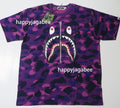 A BATHING APE COLOR CAMO SHARK TEE