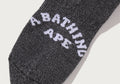 A BATHING APE APE HEAD LINE SOCKS