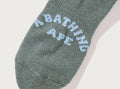 A BATHING APE APE HEAD LINE SOCKS