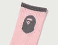 A BATHING APE APE HEAD LINE SOCKS