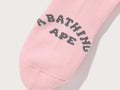 A BATHING APE APE HEAD LINE SOCKS