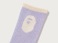 A BATHING APE APE HEAD LINE SOCKS