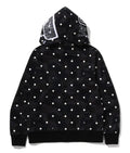 A BATHING APE ABC DOT SHARK FULL ZIP HOODIE