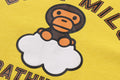 A BATHING APE BAPE KIDS BABY MILO CLOUD LS TEE