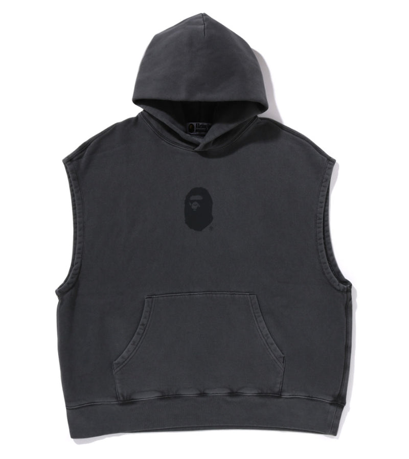 A BATHING APE BAPE SLEEVELESS PULLOVER HOODIE