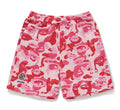 A BATHING APE BAPE x KIDSUPER CAMO SWEAT SHORTS
