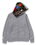 A BATHING APE SHARK FULL ZIP HOODIE