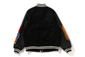 A BATHING APE SHARK VARSITY JACKET
