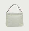 A BATHING APE Ladies' DENIM CAMO QUILTING CHAIN HANDLE TOTE BAG