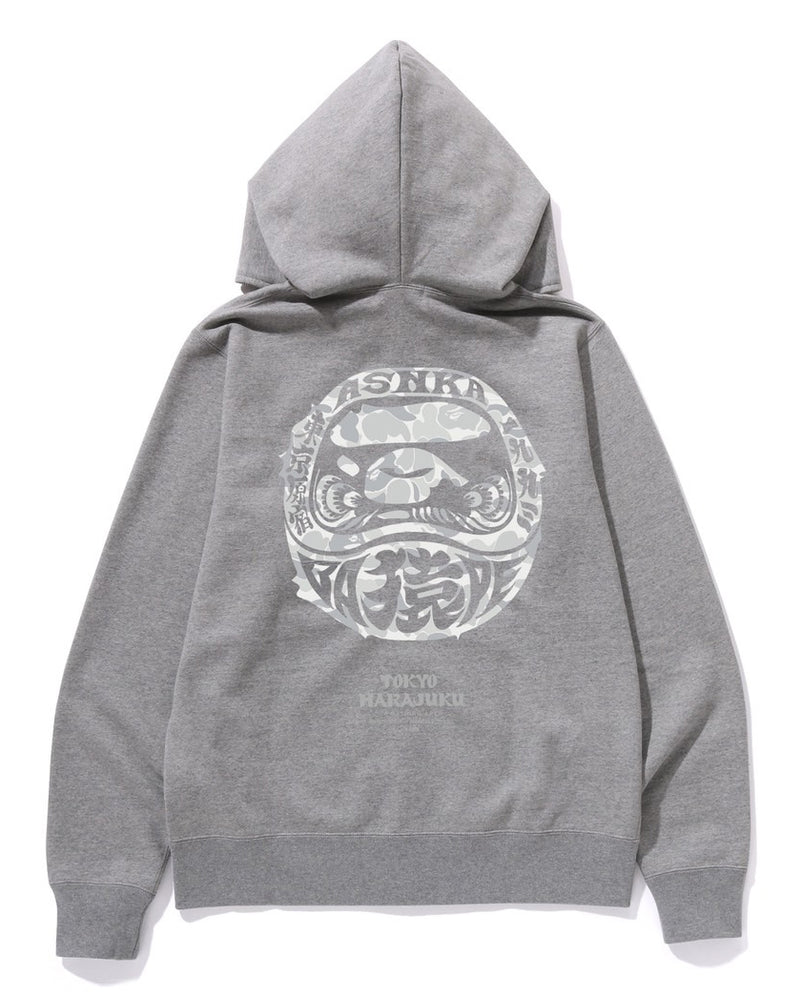 A BATHING APE BAPE STORE HARAJUKU DARUMA FULL ZIP HOODIE HARAJUKU LIMITED