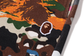 A BATHING APE BAPE KIDS HYBRID CAMO ONE POINT SHORTS