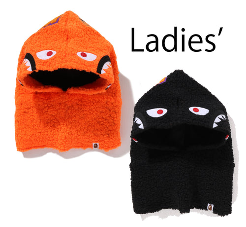 A BATHING APE Ladies' SHARK BOA SNOOD