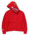 A BATHING APE SHARK FULL ZIP KNIT HOODIE