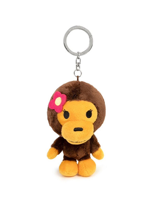 A BATHING APE BABY MILO STORE BABY LISA PLUSH DOLL KEYCHAIN